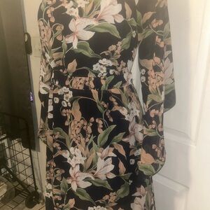 Floral Long Sleeve Dress